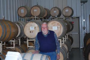 Mr. Naylor in the Fermenting Room